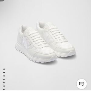 Prada White Women's Sneakers Re-Nylon size 38